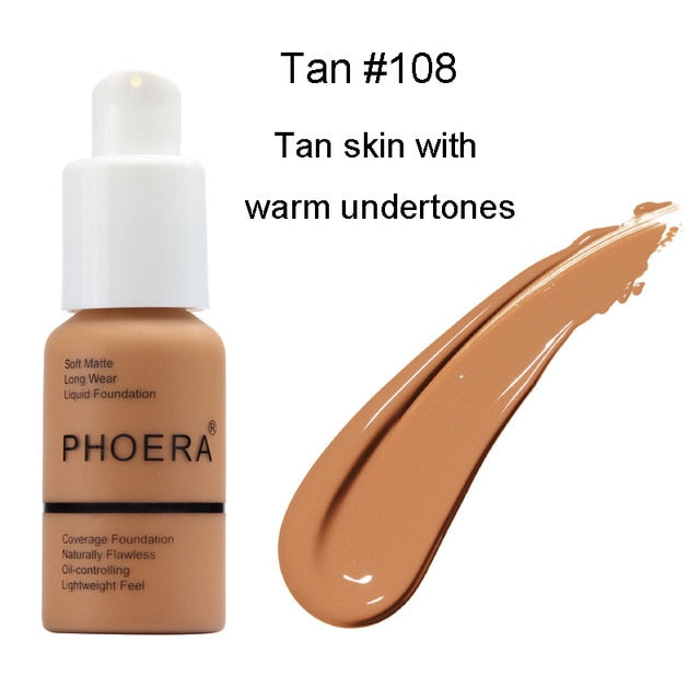 Phoera Flawless Matte Liquid Foundation