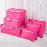 Luggage Packing Organizer Set (6 Pcs)