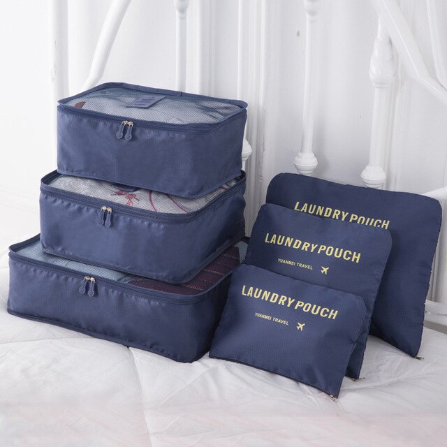 Luggage Packing Organizer Set (6 Pcs)